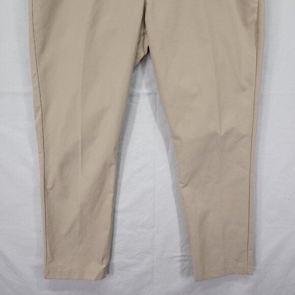 Public Rec Pants Mens 36x30 Performance Chino Stretch Workwear Beige Trousers - Picture 13 of 14